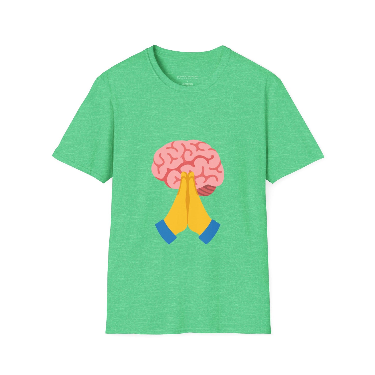 Mental Prayer Emoji Unisex Softstyle T-Shirt