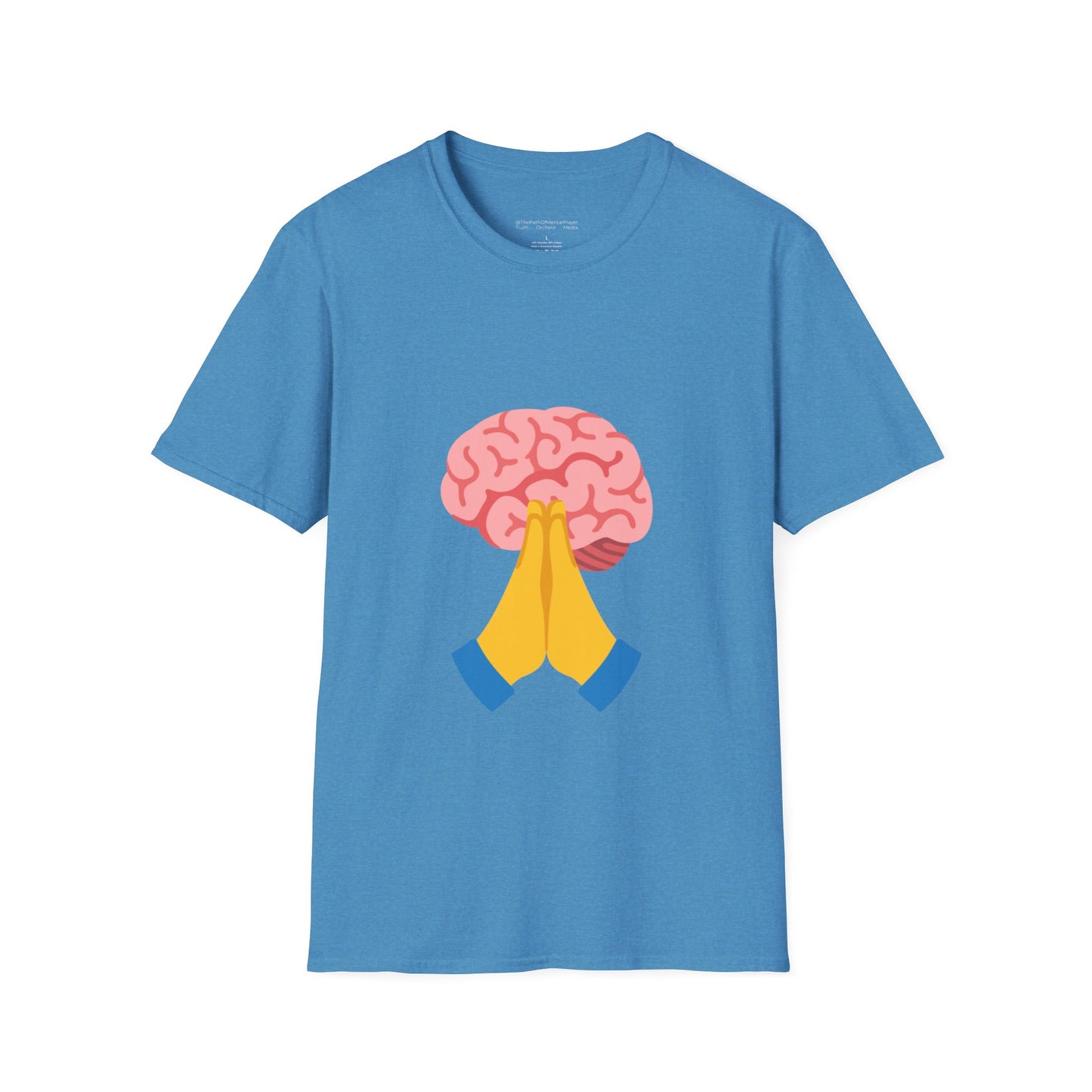 Mental Prayer Emoji Unisex Softstyle T-Shirt