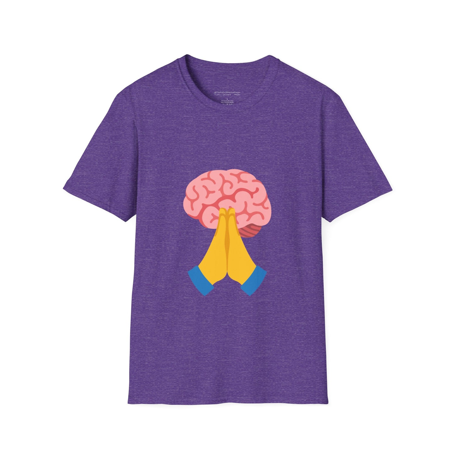 Mental Prayer Emoji Unisex Softstyle T-Shirt