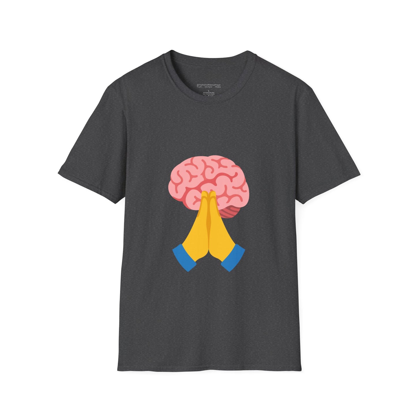 Mental Prayer Emoji Unisex Softstyle T-Shirt