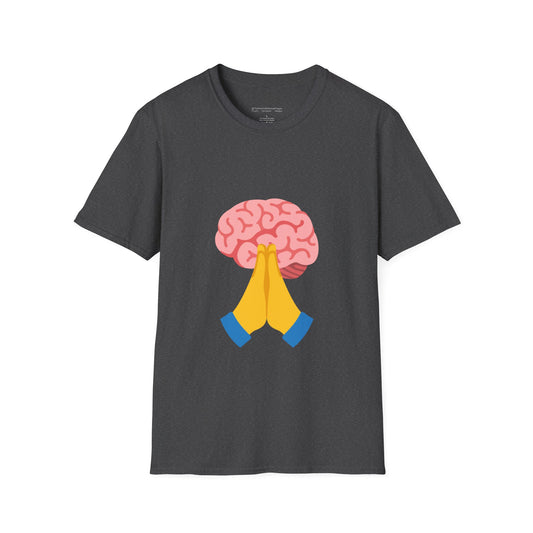 Mental Prayer Emoji Unisex Softstyle T-Shirt