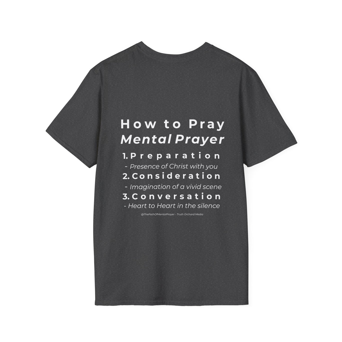 Mental Prayer Emoji Unisex Softstyle T-Shirt