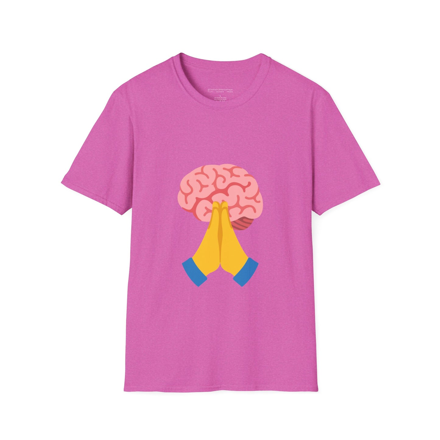 Mental Prayer Emoji Unisex Softstyle T-Shirt