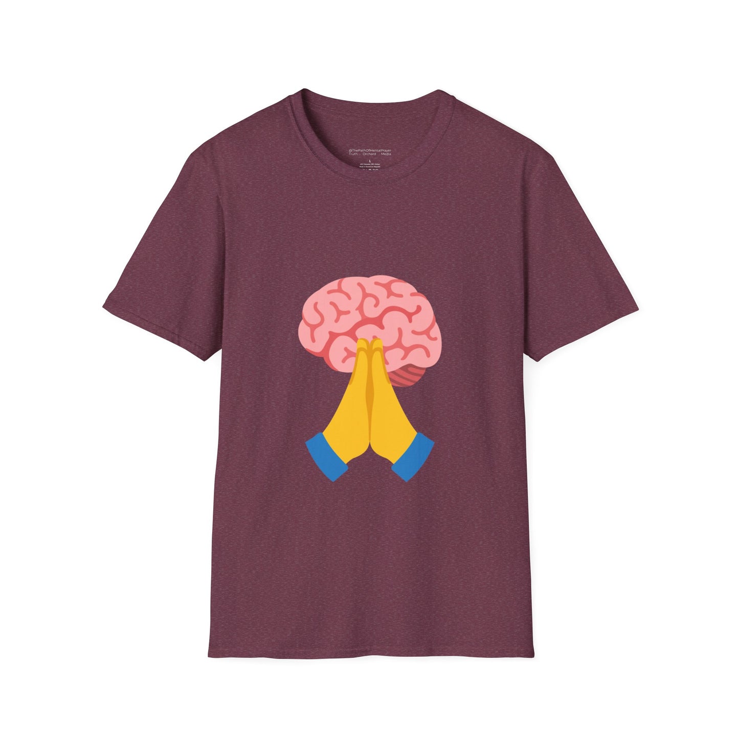 Mental Prayer Emoji Unisex Softstyle T-Shirt