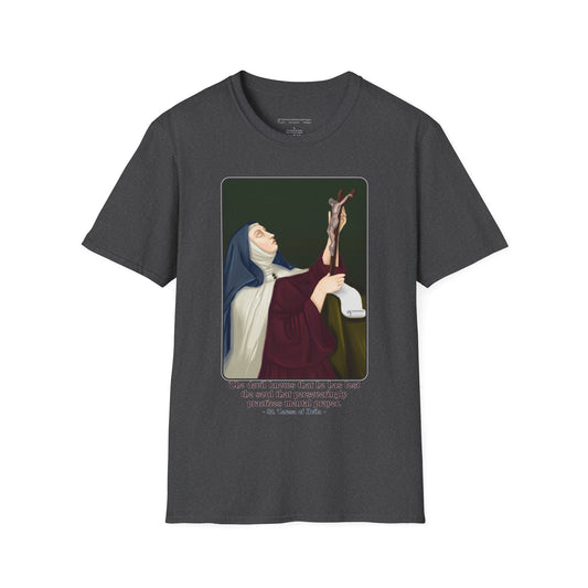 St. Theresa of Avila Mental Prayer Unisex Softstyle T-Shirt